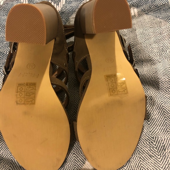 Gladiator Studded Cage Heels - Picture 7 of 7